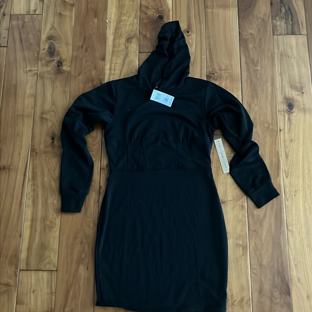 Almost Famous Women’s Corset Hoodie mini dress